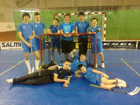 31.3.2015 hala ELÁN  obvodné kolo  FLOORBALL  3. miesto  U.F.O. ČESKÁ